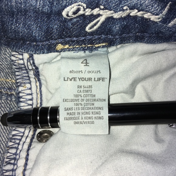 american eagle oiginal 77 misses size 4 blue jeans - Picture 4 of 4